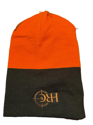 Camo Beanie Hat - Hit'Em Right Coffee Logo