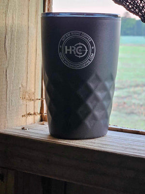 HRC Logo Black Tumbler - 12 Ounce