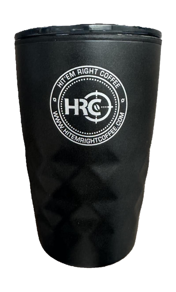 HRC Logo Black Tumbler - 12 Ounce