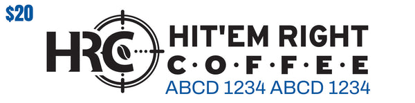 Hit'em Right Coffee Gift Card